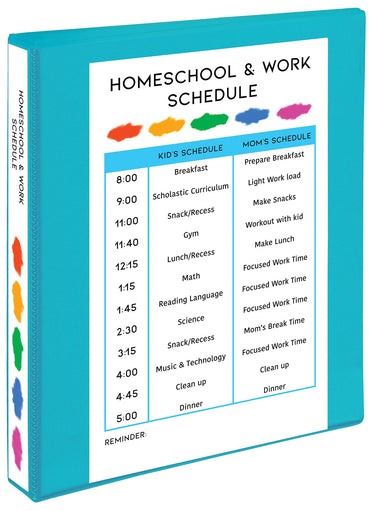 Avery(R) Durable View 3 Ring Binder, 1 Inch Slant Rings, 1 Light Blue Binder (17295) 1